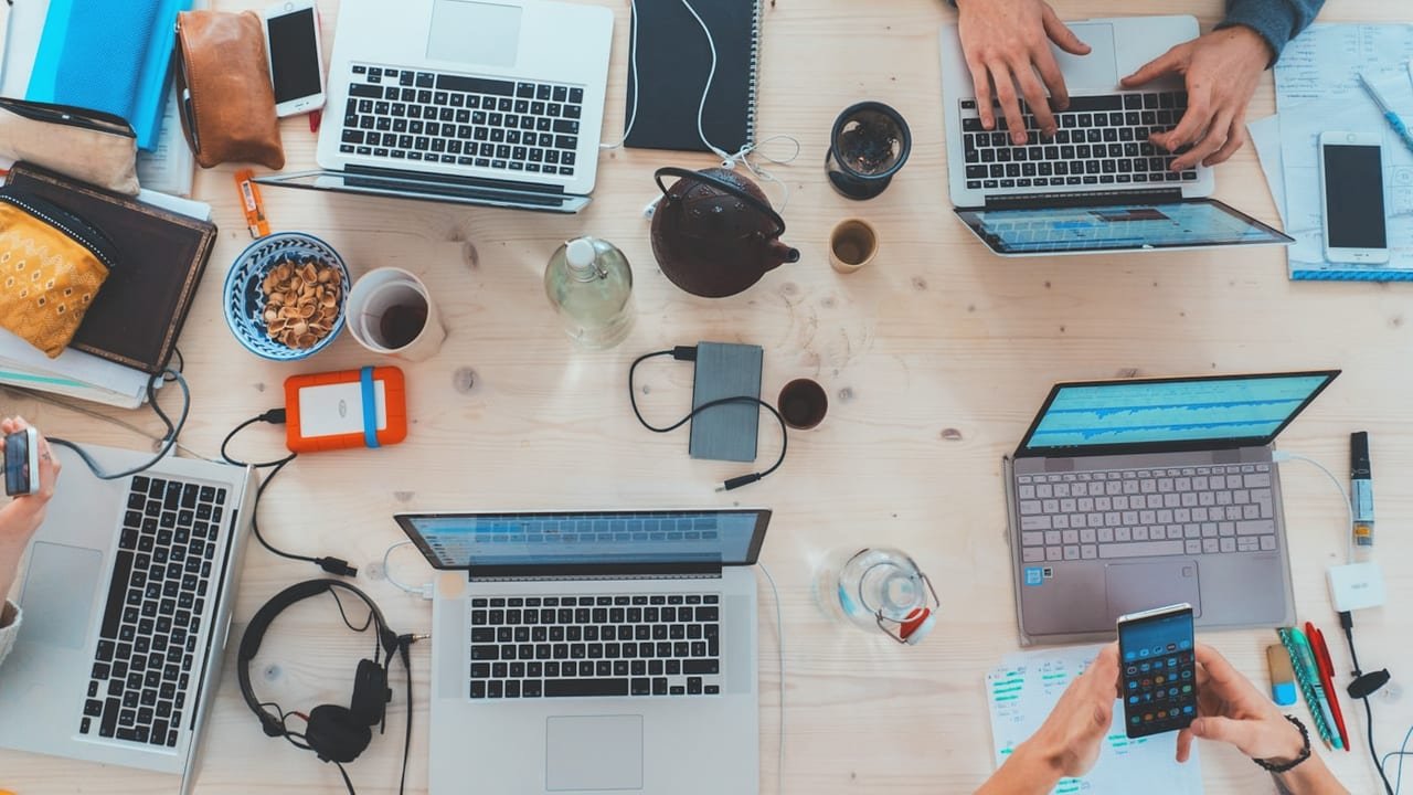 Sales operations team monitoring AI calling agent conversations