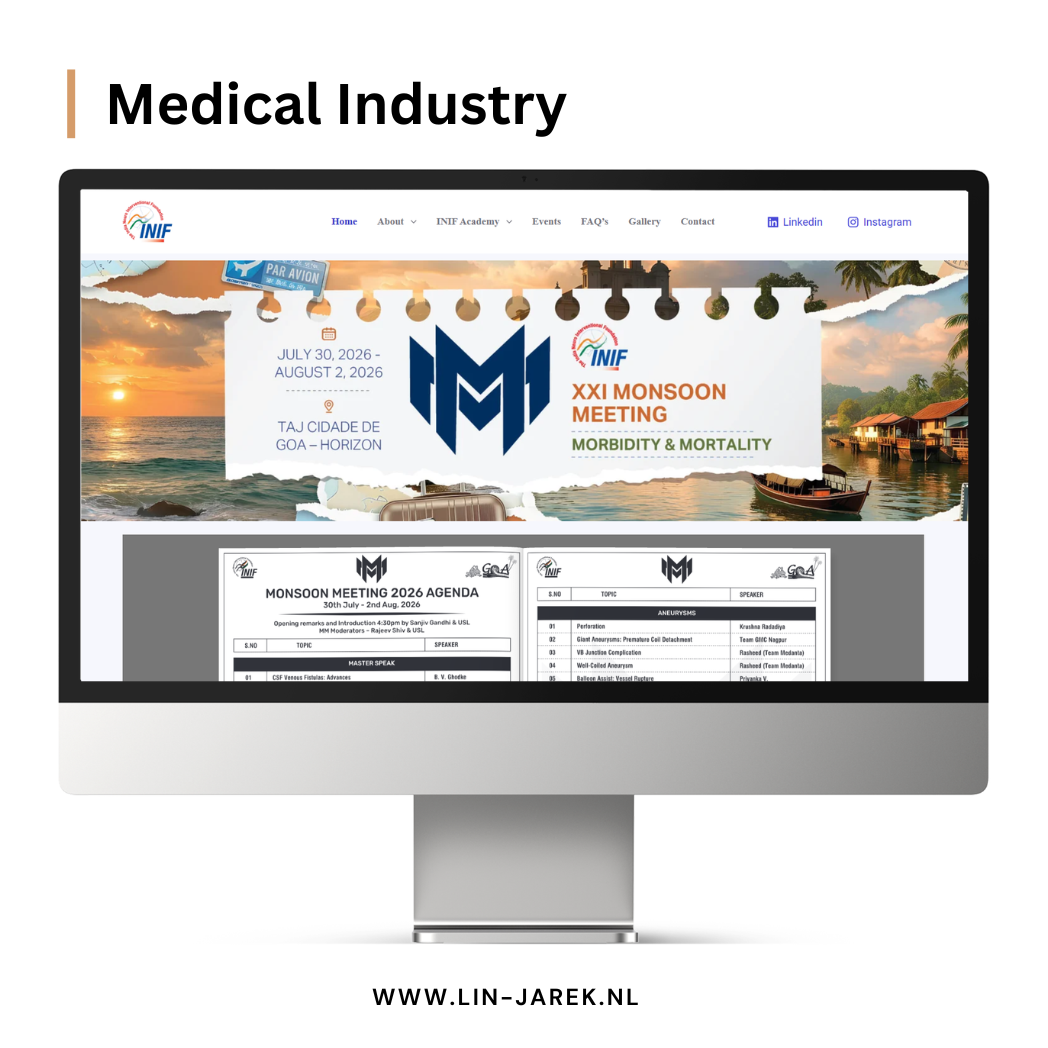 INIF Conference Management platform built by Altron Technologies